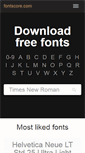 Mobile Screenshot of fontscore.com